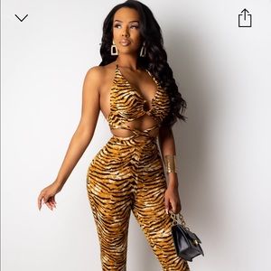 Tiger pant set